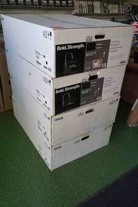 lot 159 image: 4 Damaged Kohler Kennon Matte Black Kitchen Sinks