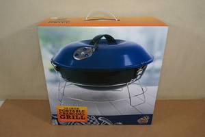 lot 183 image: Outdoor Adventure 14 Portable Charcoal Grill