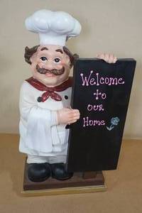 lot 190 image: Italian Chef Kitchen Sign