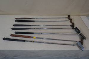 lot 209 image: Assorted Putters - Some Vintage, Titleist Dead Center