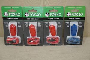 lot 214 image: Fox 40  Micro Whistles