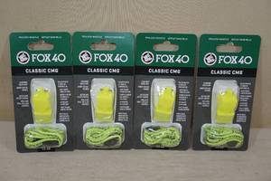 lot 216 image: Fox 40 Classic CMG Whistles