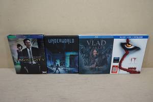 lot 224 image: Blu-Rays - It 2 (NEW), Magic City, Vlad the Impaler (NEW), Underworld (Steelbook)