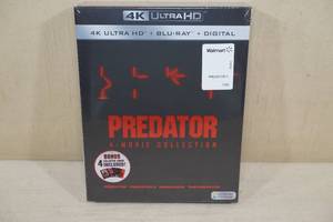 lot 228 image: NEW Predator 4 Movie Collection - 4K Ultra HD Blu-Ray