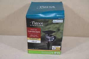 lot 242 image: Patriot Lighting Solar Flood Light