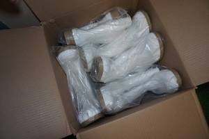 lot 10 image: 5 Pairs of Xtratuf White Rubber Rain Boots