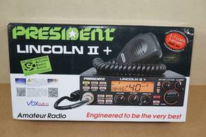 lot 18 image: President Lincoln II  Amateur CB Radio