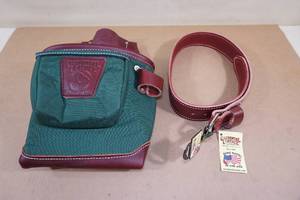 lot 75 image: Occidental Leather 2 Leather Work Belt  Tool Pouch