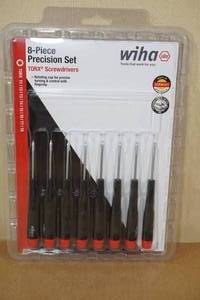 lot 76 image: Wiha 8-Piece Precision Set Torx Screwdrivers