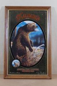 lot 77 image: Hamms Beer American Bear Collection Collector Mirror -1993 Grizzly Bear