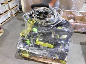 lot 10 image: PALLET OF RYOBI PRESSURE WASHERS