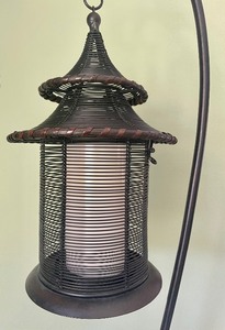 lot 108 image: Charming Candle Lantern Stand