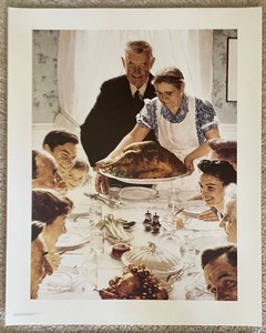 lot 122 image: 4 Unframed Prints by Norman Rockwell