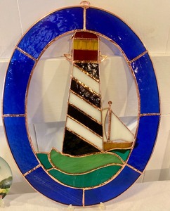lot 61 image: Variety of Lovely Lighthouse Decor