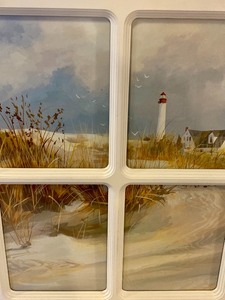 lot 88 image: Beautiful Beach Themed Art