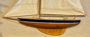 lot 79 image: Stunning Sailboat Wall Decor