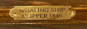 lot 69 image: Whaling Ship Clipper 1846 Replica Ship