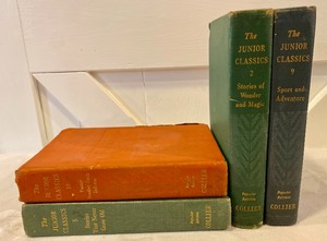 lot 95 image: 4 The Junior Classics Books by P.F. Collier