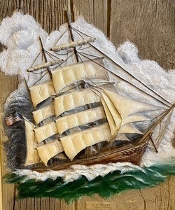 lot 183 image: Sea Breeze Limited Edition Ship Art by BJ Henderson