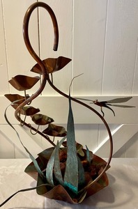 lot 189 image: Cool Copper Decorative Fountain