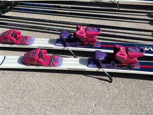 lot 228 image: 2 Pair of Dynastar Snow Skis and Poles