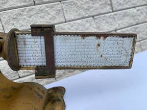 lot 268 image: Vintage Metal Scale