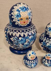 lot 205 image: Russian Nesting Dolls