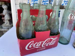 lot 315 image: Vintage Coca-Cola  And Pepsi Pop Bottles In Original Cases