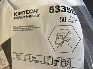 Kimtech N95 Pouch Respirator Masks