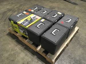 lot 5 image: Mix Lot of Assorted Ryobi Chainsaws - Customer Returns - Review all pictures