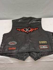 MOTORCYCLE LEATHER FOR LADY
