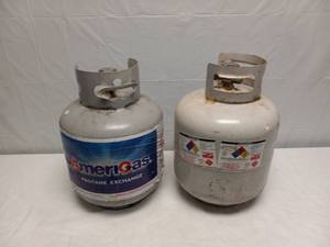 (2) PROPANE TANKS