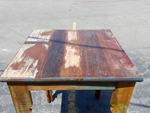 VERY NICE CUSTOM FARMHOUSE TABLE