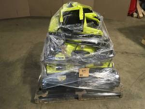 Mix Lot of Ryobi Lawn Mowers, Battery Operated - Customer Returns - Review all pictures