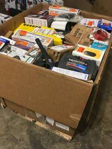 Mix Lot of Houseware Tools, Light Fixtures, and Home Decor - Customer Returns - Review all pictures