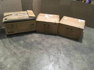 GE Profile Profile 2.2 cu. ft. Countertop Microwave in Stainless Steel with Sensor Cooking ETC,  Customer Returns - Review all pictures