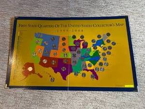 lot 45 image: Complete Set of State Quarters