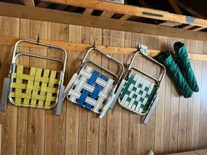 lot 74 image: Lawn Chairs