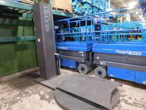Sentry Automatic Pallet Wrapper with Ramp