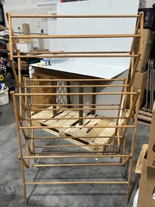 lot 43 image: The JR Clark Co Space Saver Clothes Drying Rack