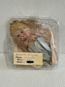 lot 74 image: Authentic Frozen Charlotte Kewpie Bisque Doll