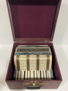 lot 149 image: Vintage Accordian and Case