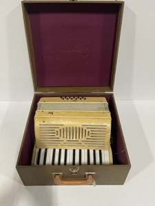 lot 150 image: Vintage Accordian and Case