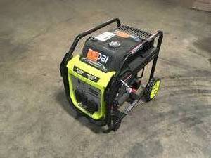 RYOBI 4000-Watt Gasoline Powered Digital Inverter Generator with CO Shutdown Customer Returns IN WORKING CONDITIONS