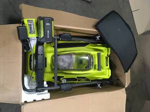 40V Brushless 20 in. Cordless Battery Walk Behind Push Lawn Mower with 6.0 Ah Battery and Charger by RYOBI Customer Returns See Terms on Auction