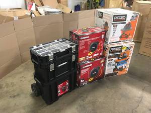 Lot of Mixed Assorted Power Tools and Hardware Customer Returns See Terms on Auction