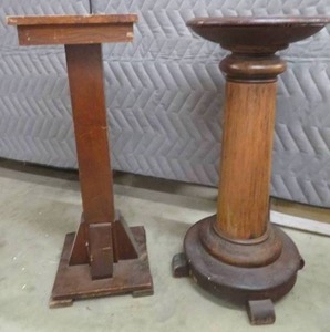 HAND MADE VINTAGE PLANT STANDS