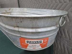 REEVES OVAL DOUBLE TUB