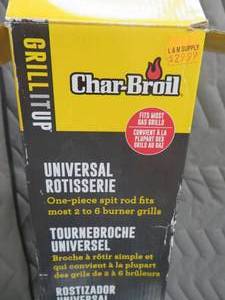 CHAR BROIL UNIVERSAL ROTISSERIE