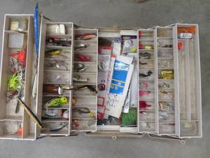 FLAMBEAU 1999 DOUBLE SIDED TACKLE BOX (FULL) RAPALA
